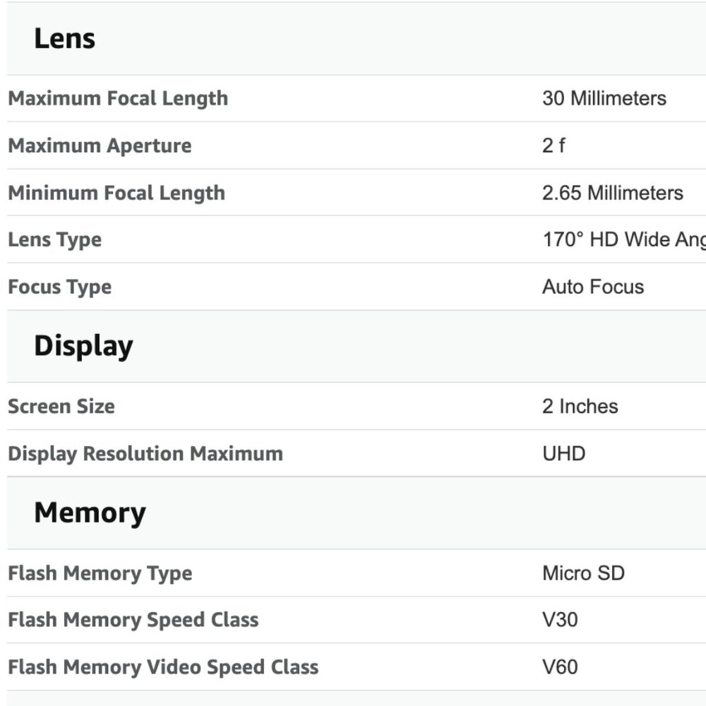 Action Camera 4K 60FPS with Touch Screen 20MP Waterproof Camera Underwater NEW - Picture 10 of 11